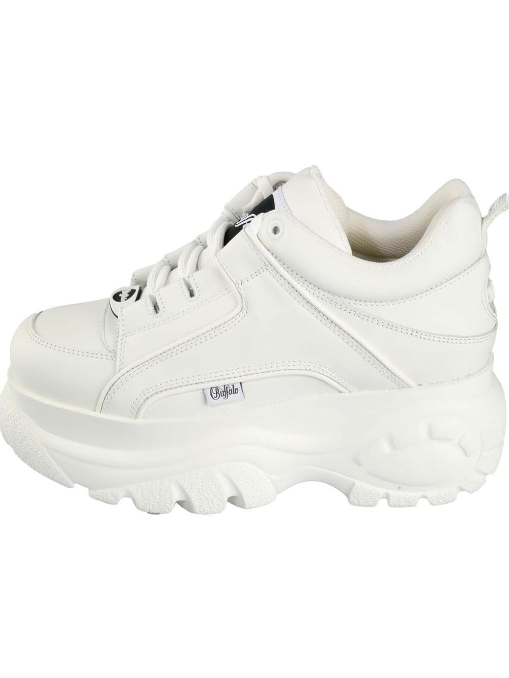 NWOB Buffalo White Platform Sneaker — Women's Chunky Trainer - Picture 6 of 8